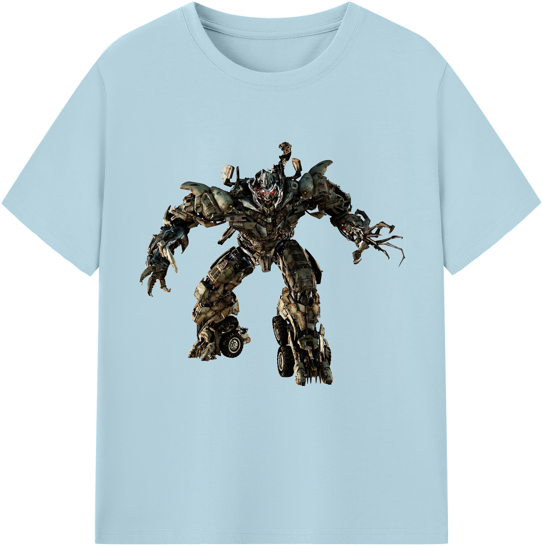 （画像用） Transformers トランスフォーマー 綿100％半袖Tシャツ（フロントプリント）